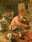 Adriaen Brouwer The Pancake Baker oil painting reproduction